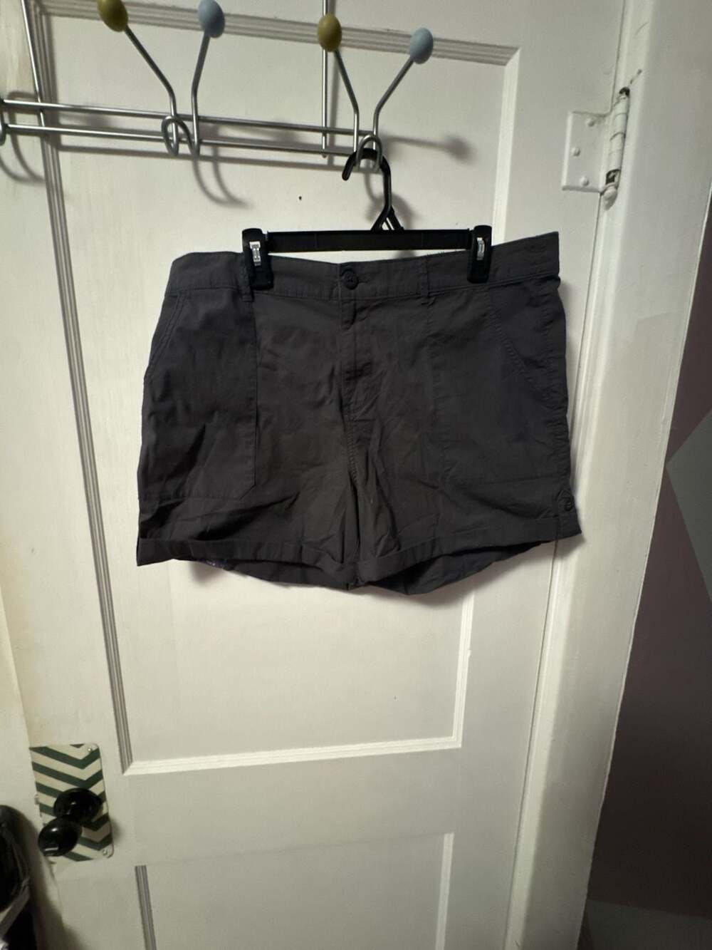 Social Standard by Sanctuary Hero Washed Gray Utility Shorts XXL